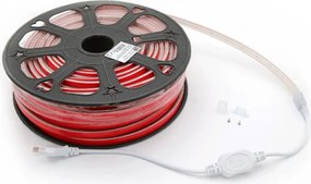 Ταινία Led 40m 10W 230VAC θερμό φως 3000k 1000lm στεγανή IP65