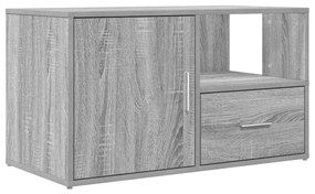 vidaXL Γωνιακό Έπιπλο Γκρι Sonoma 200x40x45 εκ. από Επεξεργ. Ξύλο