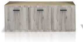 ΧΕΡΙ ΞΥΛΟ ΜΠΟΥΦΕΣ Νο 201( ΜΕ ΡΑΦΙΑ ΜΕΣΑ) -- 180x90x45cm - κωδ. 12-06