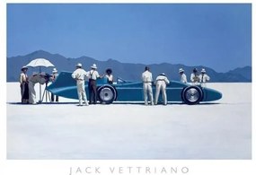 Εκτύπωση τέχνης Bluebird at Bonneville, 1995, Jack Vettriano