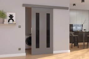 Συρόμενη πόρτα Zij-Gkri-Μήκος: 96 εκ.