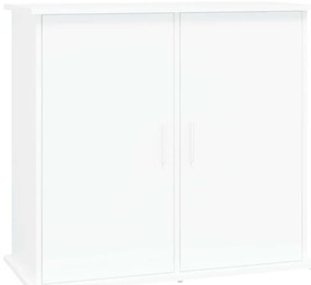 vidaXL Βάση Ενυδρείου Λευκή 81 x 36 x 73 εκ. από Επεξεργασμένο Ξύλο
