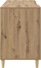 vidaXL Γραφείο Artisan Oak Επεξεργασμένο ξύλο 140 x 50 x 75 εκ.