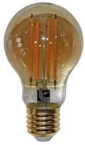 Λαμπτήρας LED E27 6W Αχλάδι Μελί Θερμό 2200k 600lm 13-27216600 Lumen Adeleq-13-27216600-Μελί 13-27216600