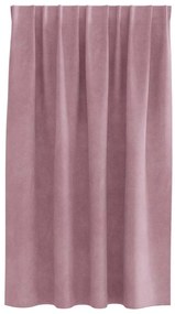vidaXL Κουρτίνες με κουρτίνες 2 pcs Σκούρο Ροζ 140 x 140 cm Βελούδο