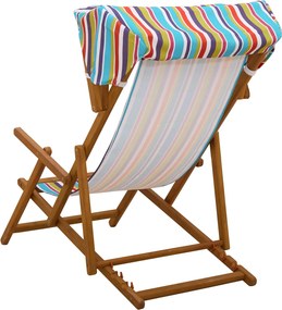 vidaXL Καρέκλα Ακτίνας 2 pcs 3 θέση Στερεό Ξύλο Ευκαλύπτου Πολύχρωμο