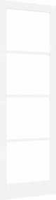 vidaXL Εσωτερική Πόρτα ORKDAL Λευκό Πρωτογενές 78 x 232 cm