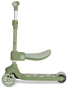 Πατίνι Scooter Jetster Plus Τρίτροχο Με Κάθισμα  Green  10390240002  Lorelli