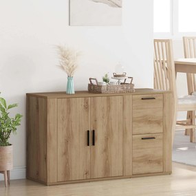 vidaXL Πλαϊνό γραφείο Artisan Oak 100 x 33 x 59.5 εκ.