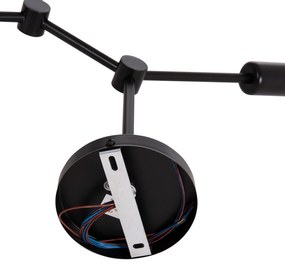 ΦΩΤΙΣΤΙΚΟ ΟΡΟΦΗΣ 4-ΦΩΤΟ LIGHTY HM7405.11 ΜΕΤΑΛΛΟ ΣΕ ΜΑΥΡΟ 57x5x52Υεκ. - 0538147 - HM7405.11