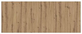 vidaXL Κεφαλάρι Κρεβατιού Δρυς τεχνίτης 200x1,5x80 εκ