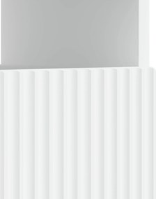vidaXL Ντουλάπα LED Τηλεόρασης Λευκό Επεξεργασμένο Ξύλο