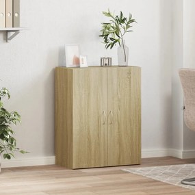 vidaXL Αρχειοθήκη Sonoma Δρυς 60x32x77,5 εκ. από Επεξεργασμένο Ξύλο