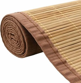vidaXL Χαλί Καφέ 100 x 160 εκ. από Μπαμπού