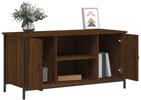 vidaXL Έπιπλο Τηλεόρασης Καφέ Δρυς 100x40x50 εκ. Επεξεργασμένο Ξύλο