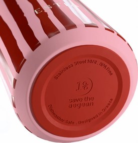 Μπουκάλι Θερμός 500ml Estia Save The Aegean Flow Viva Stripe 01-42134