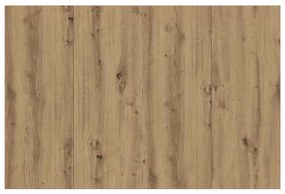 vidaXL Κεφαλάρι κρεβατιού Δρυς τεχνίτης 120x1,5x80 cm