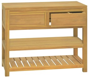 vidaXL Έπιπλο Μπάνιου 90 x 45 x 75 εκ. από Μασίφ Ξύλο Teak
