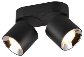 Φωτιστικό Οροφής Trio Lighting GUAYANA 651000232 Μαύρο Ματ (Black Mat)