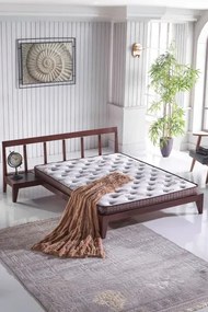 Stewehome Bamboo Ορθοπεδικό Ανώστρωμα Ύπνου -Καφέ 90x190x8 cm