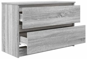 vidaXL Έπιπλο Τηλεόρασης Γκρι Sonoma 80x35x54 εκ. από Επεξεργ. Ξύλο