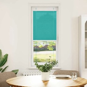vidaXL Πλισέ Στόρι Πετρόλ 45x100 εκ. Πλάτος Υφάσματος 44,4 εκ. Πολυεστέρας