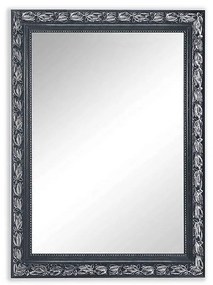 Καθρέπτης Τοίχου Sonja 1070196 55x70cm Black-Silver Mirrors &amp; More Ξύλο