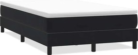 vidaXL Box Spring Κρεβάτι χωρίς στρώμα Μαύρο 120x210 cm Βελούδινο
