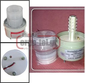 Φάρος στατικός (Flasher) LTE-5101 2W 24VDC 150mm με λυχνία LED πράσινος