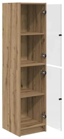 vidaXL Highboard Artisan Oak 35 x 37 x 142 εκ Επεξεργασμένο ξύλο