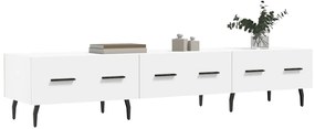 vidaXL Έπιπλο Τηλεόρασης Λευκό 150x36x30 εκ. από Επεξεργασμένο Ξύλο