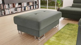 Πουφ Cotere-Gkri - 106.00Χ67.00Χ42.00cm