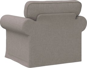 vidaXL Καναπές 60cm Taupe Μέταλλο