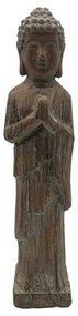 Διακοσμητικό Αντικείμενο Buddha 279-223-218 11x11x46,5cm Brown Polyresin