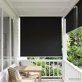 vidaXL Ρολό Κουρτίνα UV Προστασία Ανθρακί 60 x 230 cm Πολυεστέρας