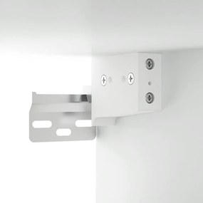 vidaXL Ντουλάπι Τοίχου Λευκό 60 x 31 x 60 εκ. από Επεξεργασμένο Ξύλο
