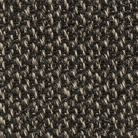 Φυσική ψάθα Kivu 6004 - Recycled Cotton Ribbon - Dark Grey