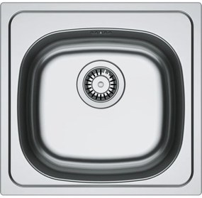Franke Spark SKL 610-37 Ένθετος Ανοξείδωτος νεροχύτης Linen Μ45,5xΠ43,5cm