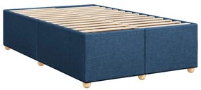 ΚΡΕΒΑΤΙ BOXSPRING ΜΕ ΣΤΡΩΜΑ ΜΠΛΕ 120X200 ΕΚ. ΥΦΑΣΜΑΤΙΝΟ 3293553