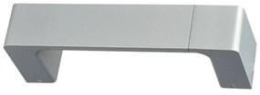 Φωτιστικό Τοίχου ZD81046LEDGY Grey Aluminium