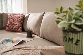 Corner Sofa-Bed Aly Right - Beige Beige