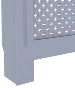 vidaXL Κάλυμμα Καλοριφέρ Ανθρακί 152 x 19 x 81,5 εκ. από MDF