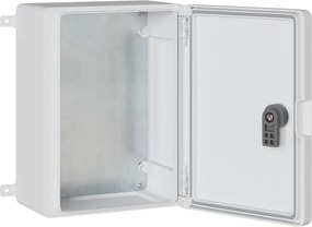 vidaXL Ντουλάπι Ελέγχου Γκρι 28 x 13 x 28 εκ ΑΒΣ Πλαστικό