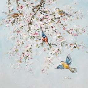 Πίνακας ArteLibre "Ζωϊκό Βασίλειο" Καμβάς 80x80cm Arte-14670092