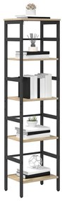 vidaXL Ράφι Βιβλίων Δρύς Sonoma 40 x 29,5 x 149 εκ Επεξεργασμένο ξύλο