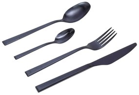 Μαχαιροπίρουνα Durable (Σετ 24Τμχ) 45.562.04 Black Cryspo Trio 24 τμχ Stainless Steel
