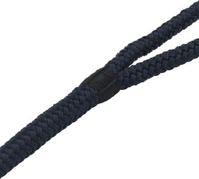 vidaXL Σχοινί Boat 10 mm 15 m Βασιλικό Μπλε Πολυεστέρας