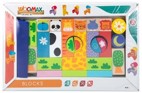 Παιχνίδι Kατασκευή Woomax Zώα 32 Τεμάχια (x6)