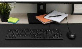 Πληκτρολόγιο Bluestork MEDIA OFFICE Μαύρο AZERTY