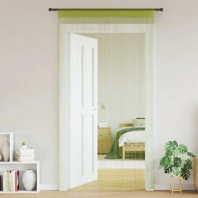 vidaXL Κουρτίνες με Κρόσσια 2 τεμ. Πράσινες 140 x 250 εκ.
